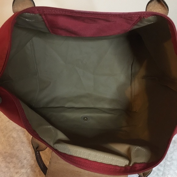 Longchamp bag (Red) - Picture 5 of 8